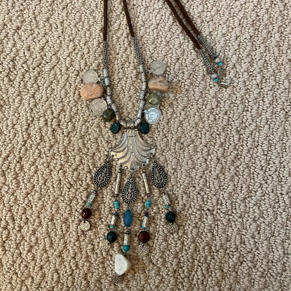 Earthbound Trading Necklace with Genuine Stones - Picture 2 of 7